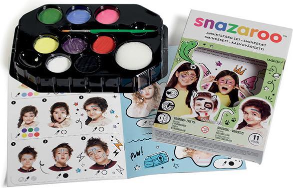 Immagine prodotto Snazaroo Kit di pittura per il viso 10 parti e libro delle idee