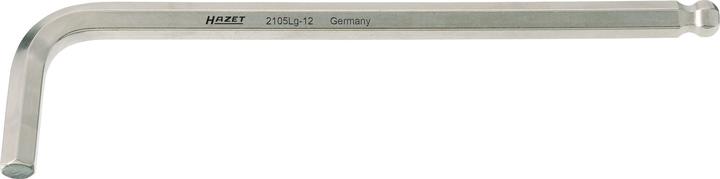 Produktbild HAZET Winkelschraubendreher 2105LG-08 ∙ Innen Sechskant Profil ∙ 8 mm