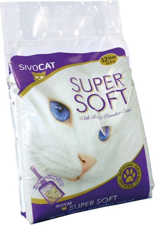 Produktbild SivoCat Super Soft (Klumpend, Schnell absorbierend, Parfümiert, 12.12 kg)