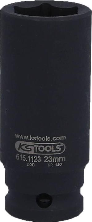 Actual product image KS Tools 1/2" power socket long (23 mm)