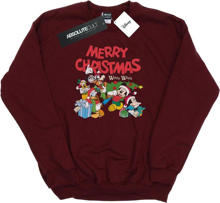 Disney Mickey And Friends Winter Wishes Sweatshirt (XXL)