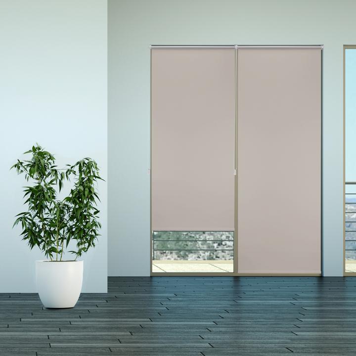 Actual product image Relaxdays Brown Thermal Blinds (60 x 4.5 x 160 cm)