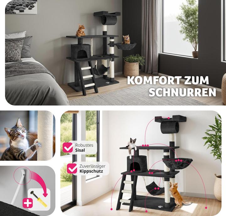 Actual product image tectake Marcel (141 cm, Black)