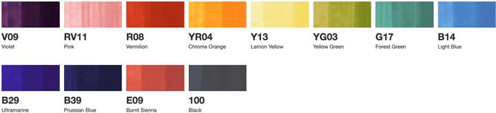Produktbild Copic Marker sketch (Light Grey, 5 mm, 12 x)