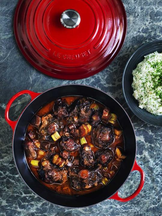 Image du produit Le Creuset Signature de La Marmite (26 cm, Cocotte + faitout, Fonte)