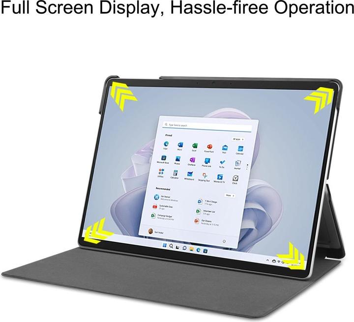 Produktbild König Design Schutz Laptop Hülle für Microsoft Surface Pro 9 Case Full Cover Tasche Etuis Neu (Microsoft)