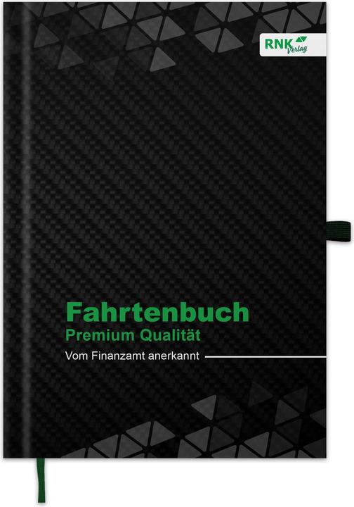 Actual product image Rnk Premium logbook for cars, 144 pages, DIN A5 for 144 DIN A5, hardcover (144 x)
