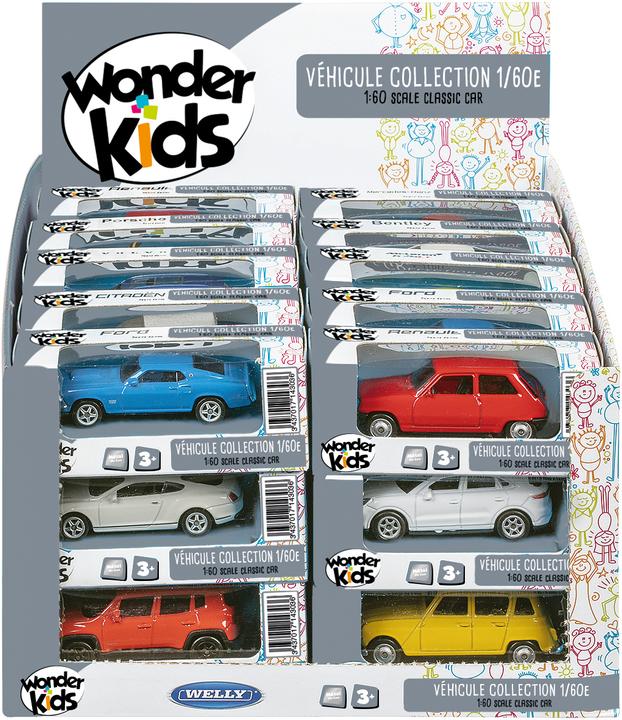 Actual product image Welly METAL VEHICLE 1/60 - Random model