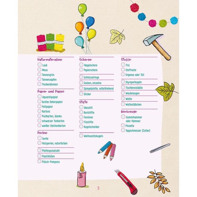 Produktbild #buch4you: Dein Mädchenbuch: Kreativ durch's ganze Jahr (Deutsch, Christiane Hahn, Nikki Busch, 2024)