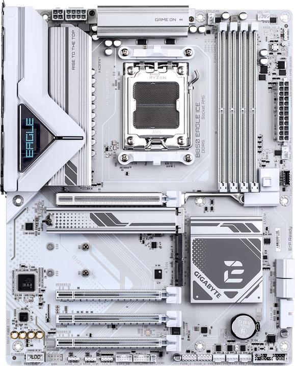 Image du produit Gigabyte B850 EAGLE ICE (AM5, AMD B850, ATX)