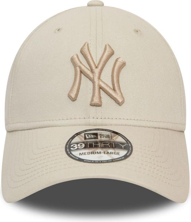Produktbild New Era 39Thirty Stretch Cap - New York Yankees stone - L/XL (XL)