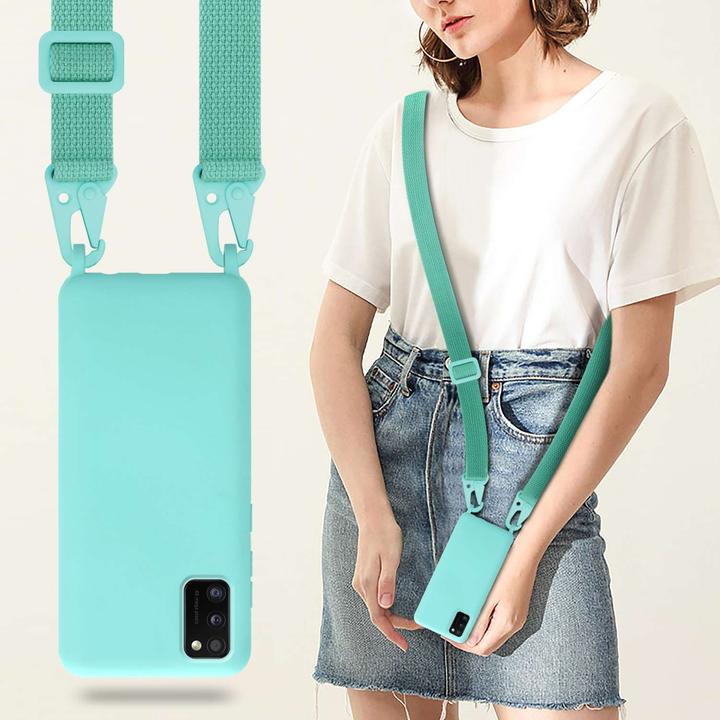 Produktbild Cadorabo TPU Cover Handy Kette Liquid (Samsung Galaxy M40s)