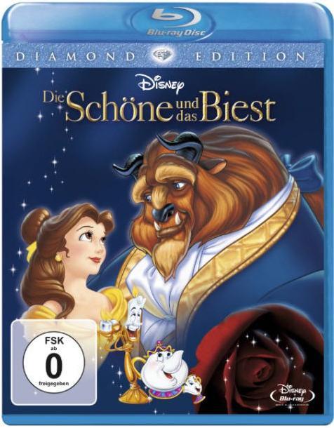 Beauty and the Beast Diamond Edition (Blu-ray, 1991, German)