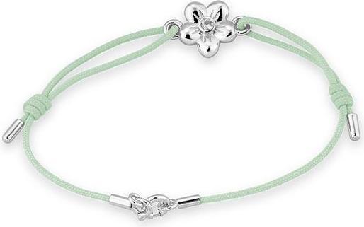 Breuning Armreif - E.Safir Weiss (750/18 K Gold)