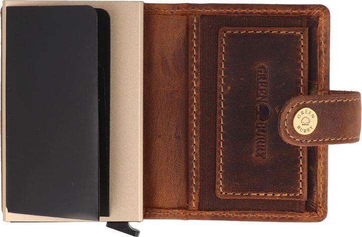 Actual product image Greenburry Vintage Geldbörse RFID Schutz Leder 7.5 cm