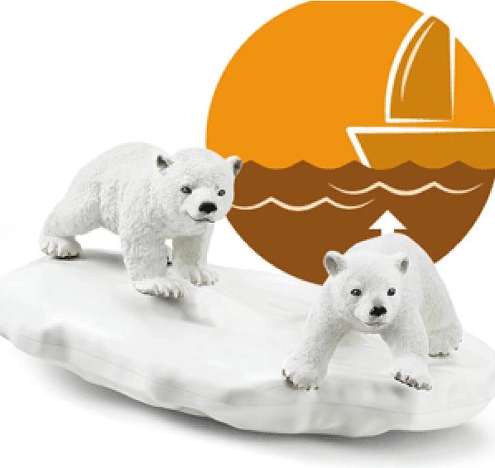 Image du produit Schleich Glisse sur les ours polaires