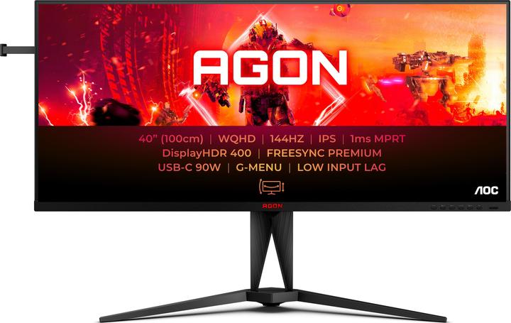 Produktbild AOC AG405UXC (3440 x 1440 Pixel, 39.50")