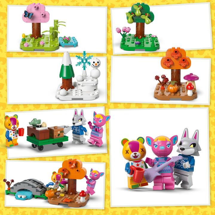 Produktbild LEGO Kreative Häuser: Jahreszeiten voller Spass (77057, LEGO Animal Crossing)