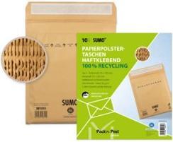 Actual product image Magni Mayer paper padded bag 295x445mm br aun inner size 295x445mm white (10 x)