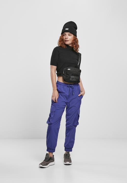 Image du produit Urban Classics Ladies High Waist Crinkle Nylon Cargo Pants (XS)