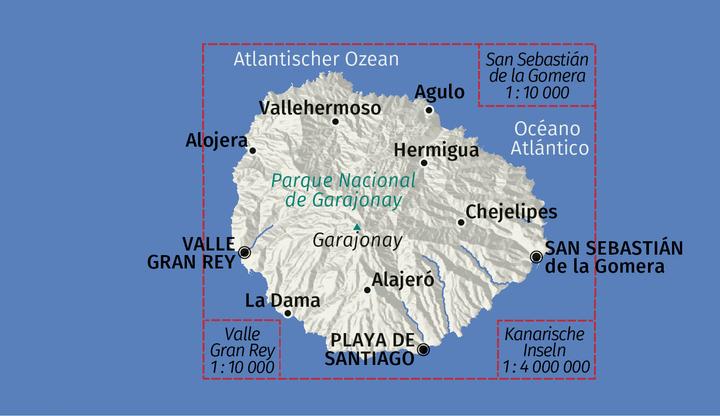 Produktbild Wanderkarte 231 La Gomera 1:30.000