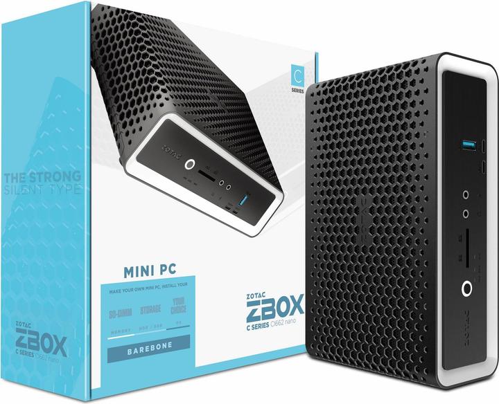 Produktbild Zotac ZBOX CI662 nano (Intel Core i7-10510U)