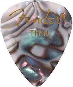 Image du produit Fender Picks 351 fin/abalone (12) (12 x)