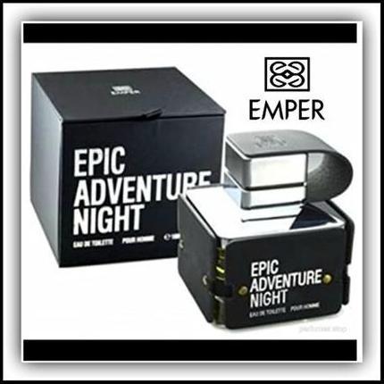 Actual product image Emper Epic Adventure Night Eau De Toilette for Men 100ml (Eau de toilette, 100 ml)