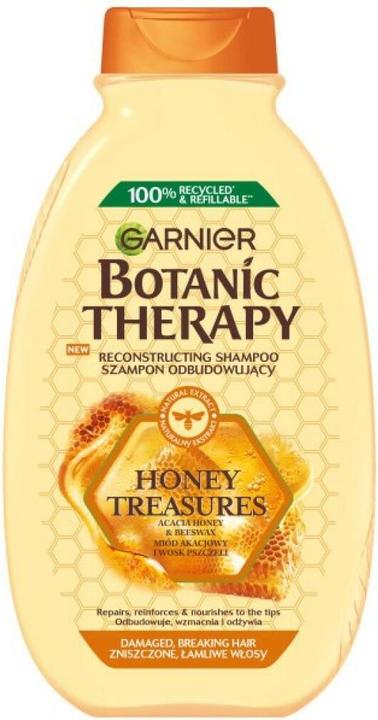 Actual product image Garnier Botanic Therapy Honey & Propolis Hair Shampoo for Very Damaged Hair 400ml (400 ml, Liquid shampoo)