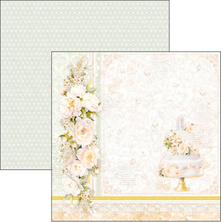 Produktbild Ciao Bella Scrapbook-Papier "Always & Forever", 12 Blatt, 30,5 x 30,5 cm (190 g/m², 12 x)