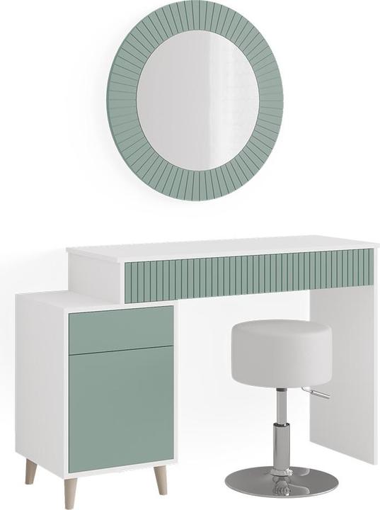 Vicco Arles mit Hocker (40 x 120 x 77 cm)