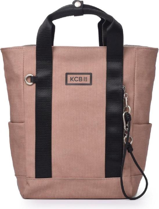 KCB Mittelgrosse Rucksack-Tasche Knot, Blassrosa