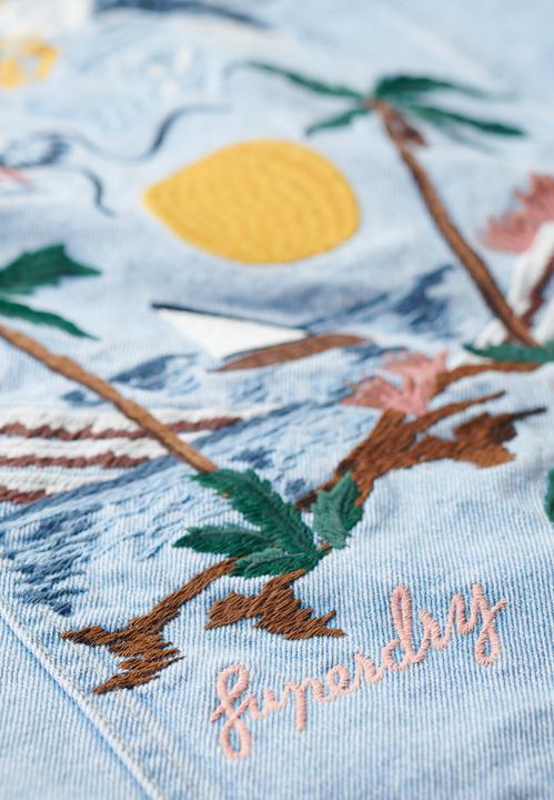 Immagine prodotto Superdry Verzierte Jeansjacke (14)