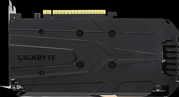 Actual product image Gigabyte GeForce GTX 1050 Ti WindForce OC (4 GB)