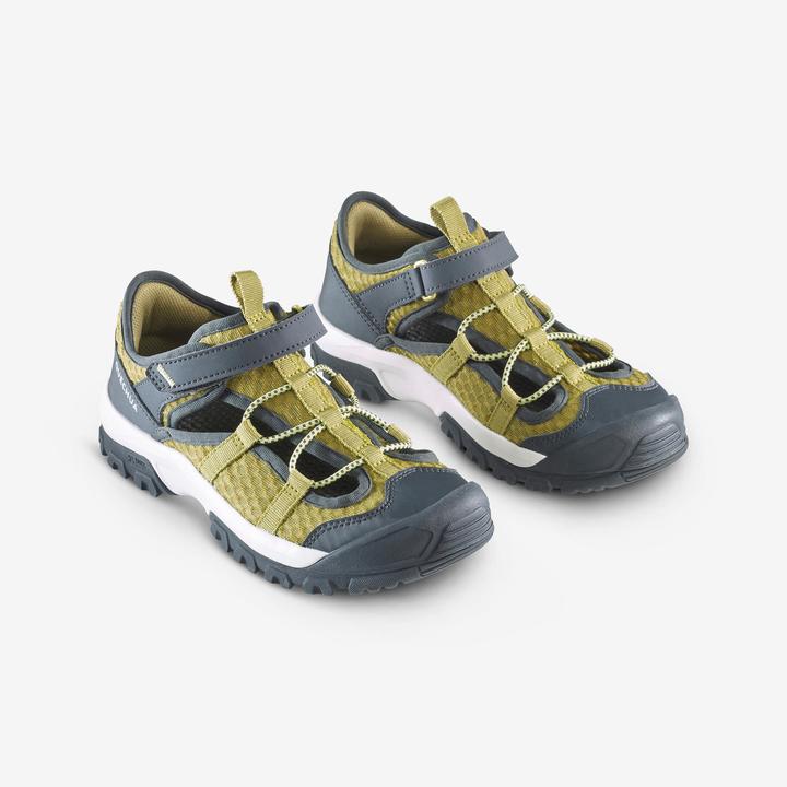 Actual product image Quechua Wanderschuhe Kinder atmungsaktiv Wandern - MH900 khaki (37)