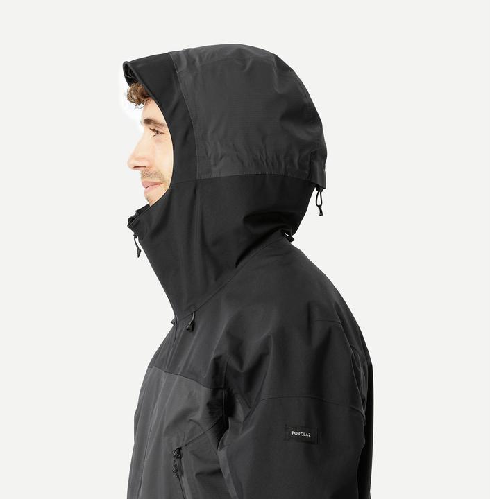 Produktbild Forclaz Regenjacke Herren wasserdicht 20.000 mm Wassersäule Trekking - MT900 schwarz (XL)