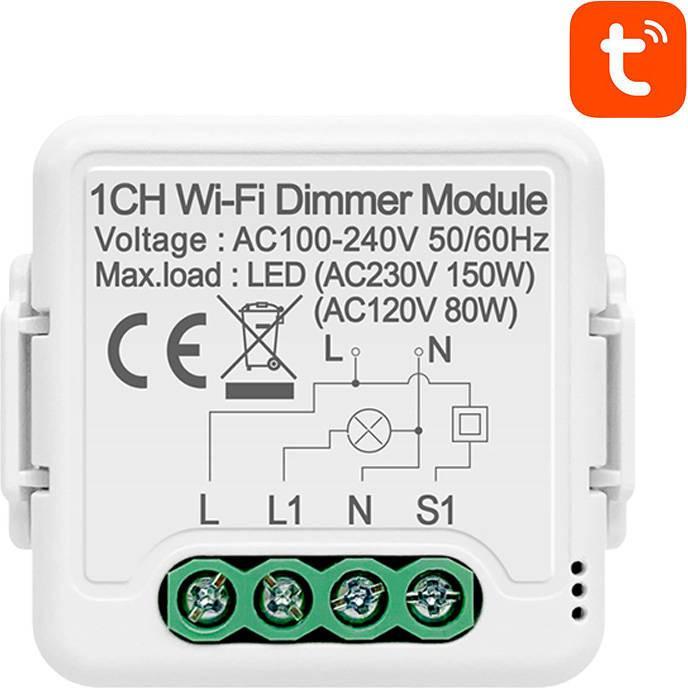 Actual product image Avatto Smart Dimmer Switch Module WiFi N-DMS01-1 TUYA