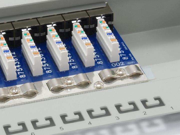 Produktbild equip 19" Patchpanel: 24 Port, 1HE, grau
