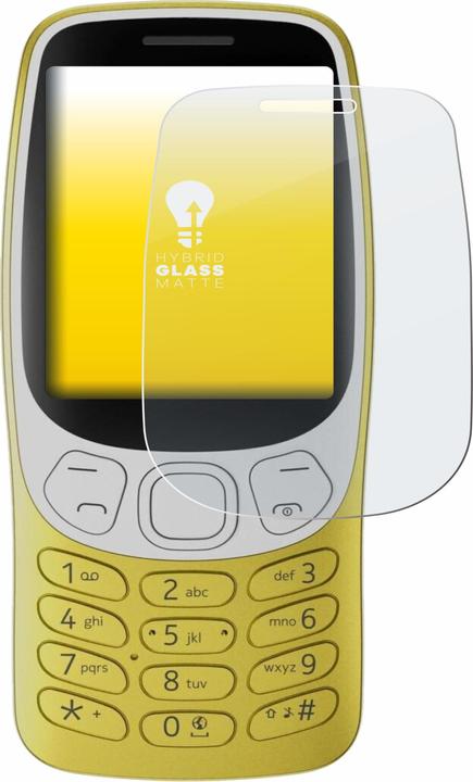 Produktbild upscreen Schutzglas Schutzfolie Glas Folie Displayschutz matt (1 Stück, Nokia 3210)