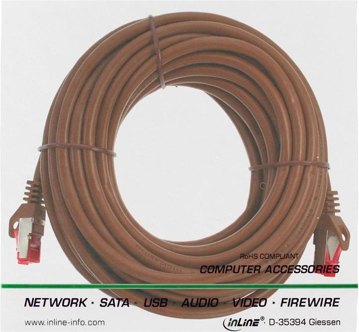 Actual product image InLine Patch cable (S/FTP, CAT6, 20 m)