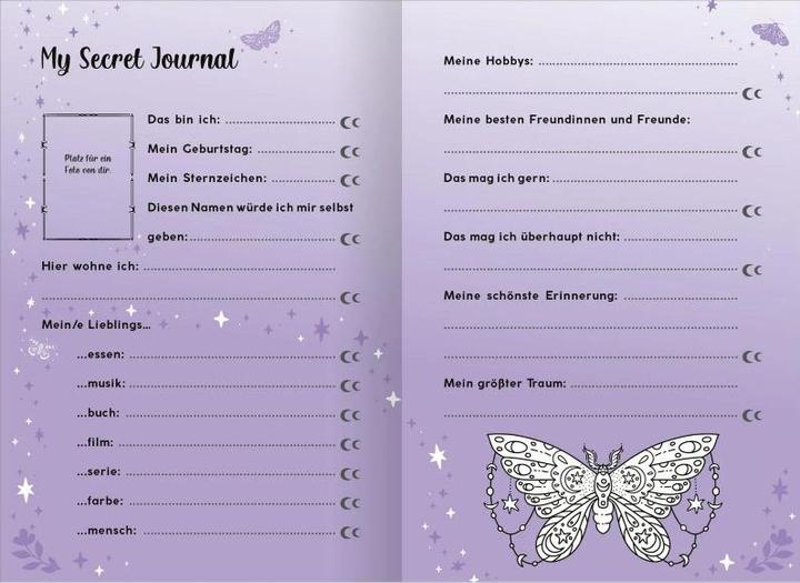 Actual product image Tagebuch mit Schloss - My Secret Journal