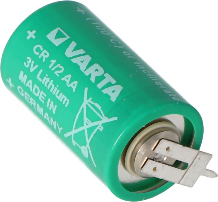 Produktbild Varta Akku CR1/2AA Lithium Batterie 6127 mit 1er Print Lötfahne (1 Stk., CR 1/2AA, 950 mAh)