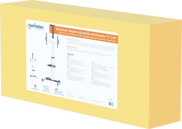 Produktbild Manhattan Universal Multimedia TV-Ständer auf Rollen (Boden, 70")