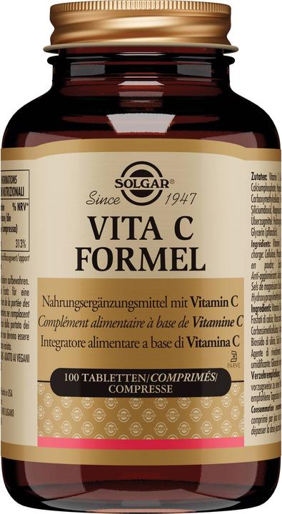 Actual product image Solgar Vita C Formula Tabl (100 Piece, Pills, 248 g)