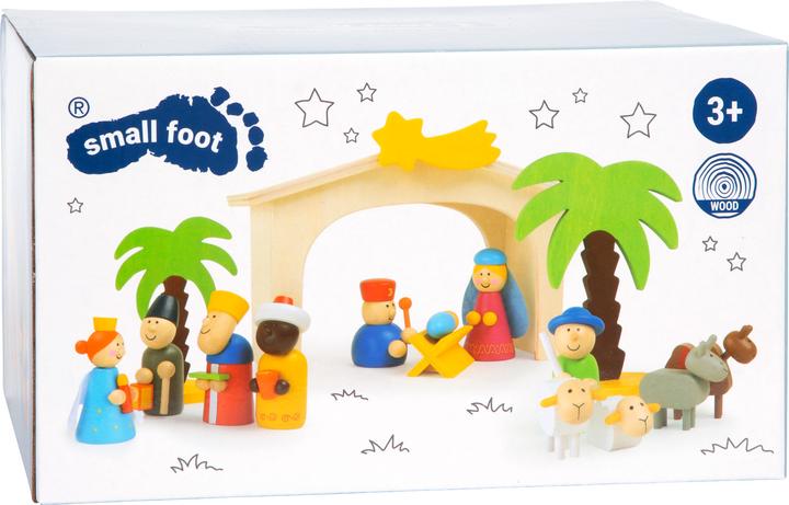Actual product image small foot Wooden crib
