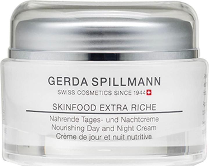 Gerda Spillmann Skinfood Extra Riche Creme - Schützende & nährende Feuchtigkeitscreme (50 ml, 24h Creme)