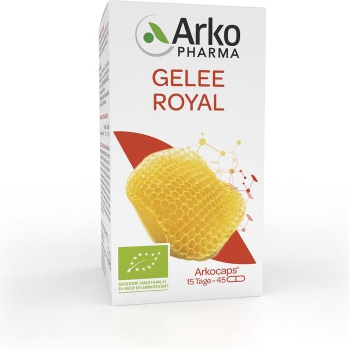 Actual product image Arkopharma Arkocaps Gelée Royal Kapseln (45 Piece, Capsules, 40 g)