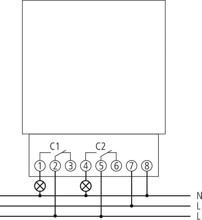 Actual product image Theben TR 636 top2