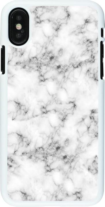 Actual product image PhoneLook Coque blanc Marble 01 (Apple iPhone X, Apple iPhone XS)