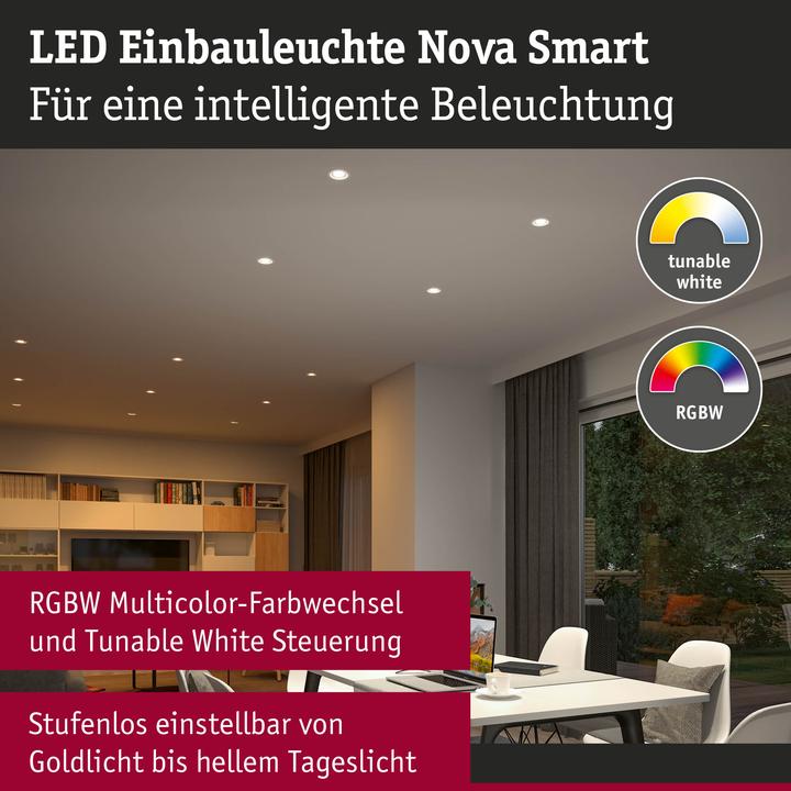 Immagine prodotto Paulmann Einbauleuchte Nova Zigbee (500 lm)
